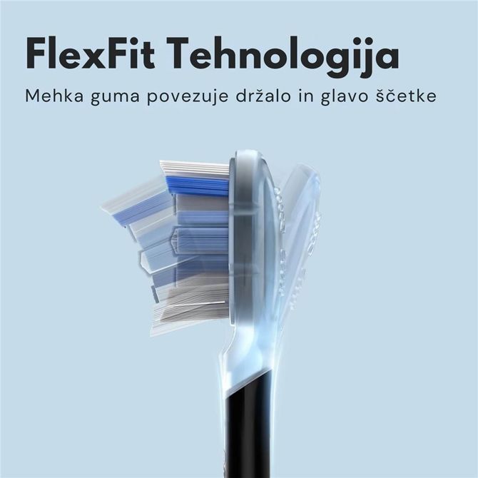 Nastavek za električno zobno ščetko Oclean Ultra Clean, bele barve - 6 kosov 3