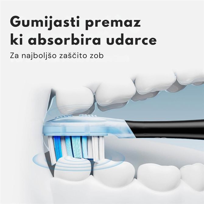 Nastavek za električno zobno ščetko Oclean Ultra Clean, bele barve - 6 kosov 4