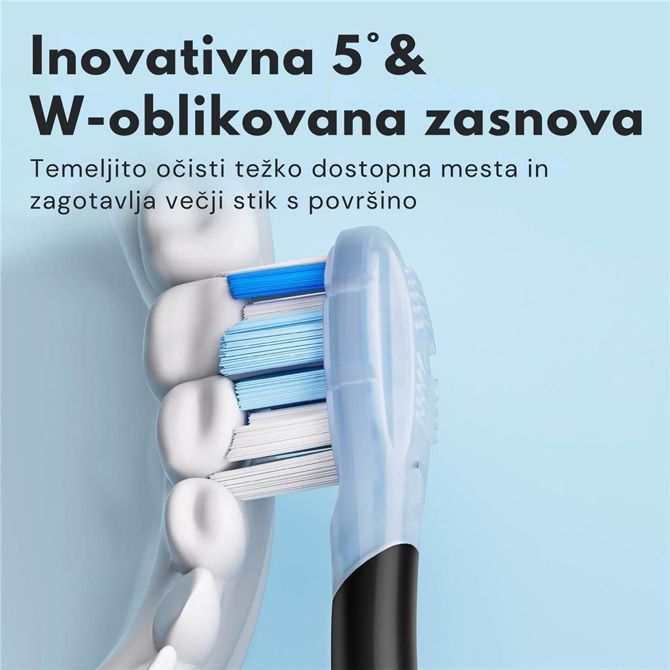 Nastavek za električno zobno ščetko Oclean Ultra Clean, bele barve - 6 kosov 5
