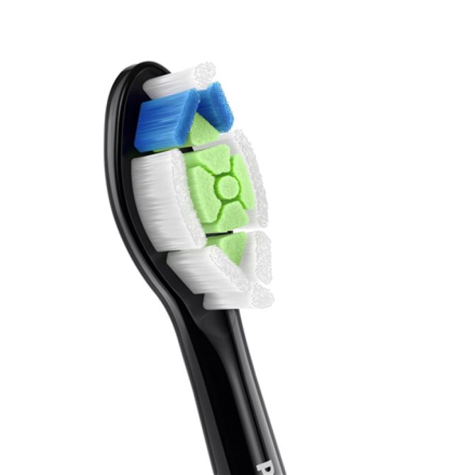 Nastavki za zobno ščetko Philips Sonicare HX6068/88 Optimal White, učinkovito beljenje, pametna prepoznava, 8 kosov, črna 2