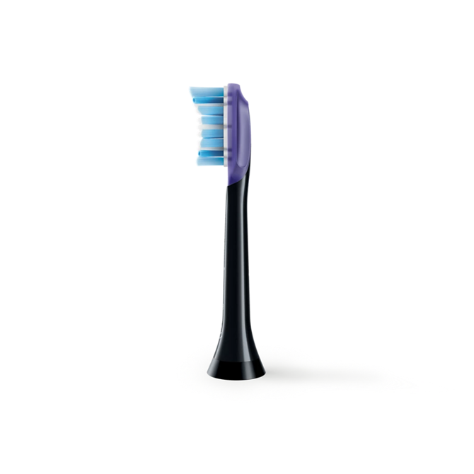 Philips HX9052/33 Sonic C3 Plaque Defence standardni nastavek za zobno ščetko Medium 2 kosa črna 4