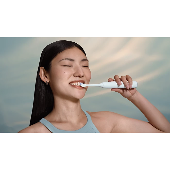 Nežna sonična zobna ščetka Philips Sonicare 6100 HX7400/01 –  s senzorjem pritiska, 2 načina, 3 intenzivnosti, do 21 dni baterije 2