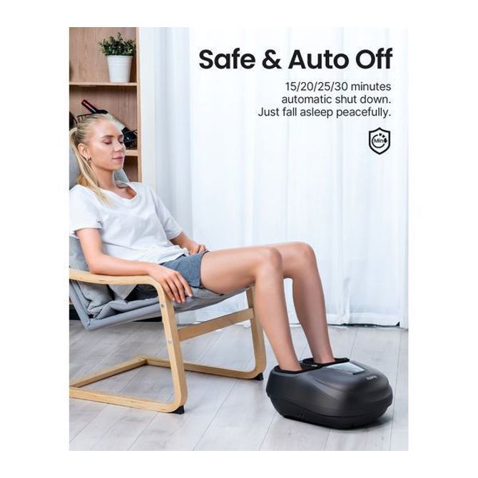 Renpho Shiatsu Foot Massager električni masažer za stopala z ogrevanjem (PEU-RP-FM058R-BK) 3