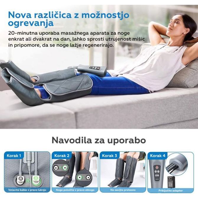 RENPHO zračni masažni aparat za noge 5