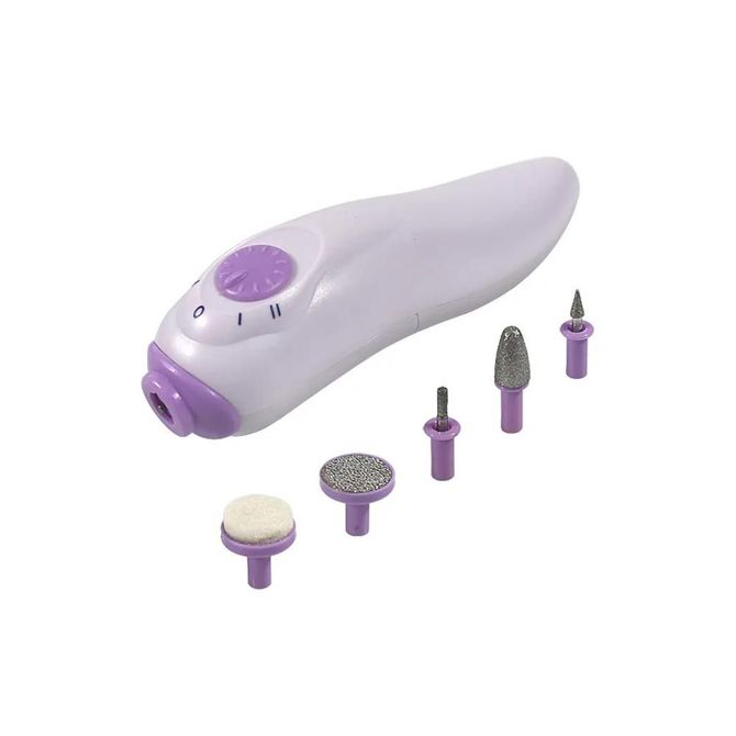 Set 2v1 UV 12 LED svetilka za gel nohte 12W LCD + brusilnik 2