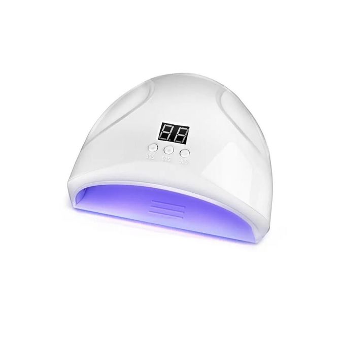 Set 2v1 UV 12 LED svetilka za gel nohte 12W LCD + brusilnik 3