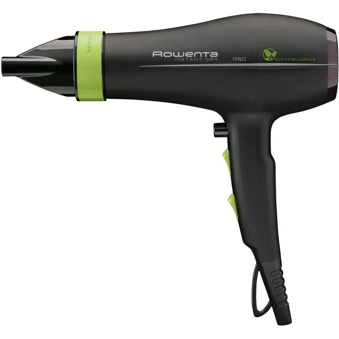 Sušilec za lase Rowenta Eco Intelligence CV 6030, črna/zelena 3
