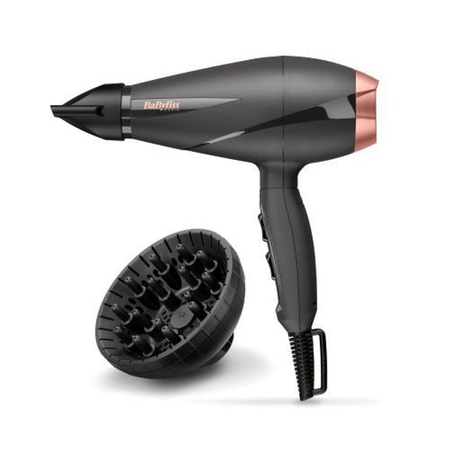 Sušilnik za lase BaByliss 6709DE, 2 temperaturni / 2 hitrostni nastavitvi, 2100 W, črna 3