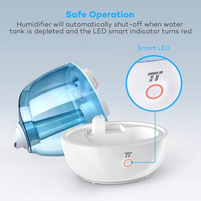 TaoTronics Cool Mist ultrazvočni vlažilec zraka 2L - 78-03000-057 etn01x0jqdfd 3