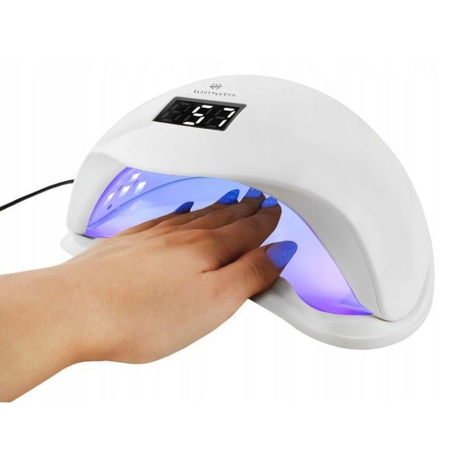 Velika UV 36 LED profesionalna lučka za gel nohte 48W + 10 naprstnikov 4