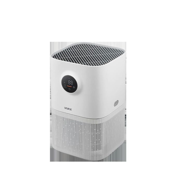 Čistilec zraka Vivax AP-250M W AERIS Compact, CADR 250 m³/h, HEPA13, Plasma ION, AI način, bele barve 4